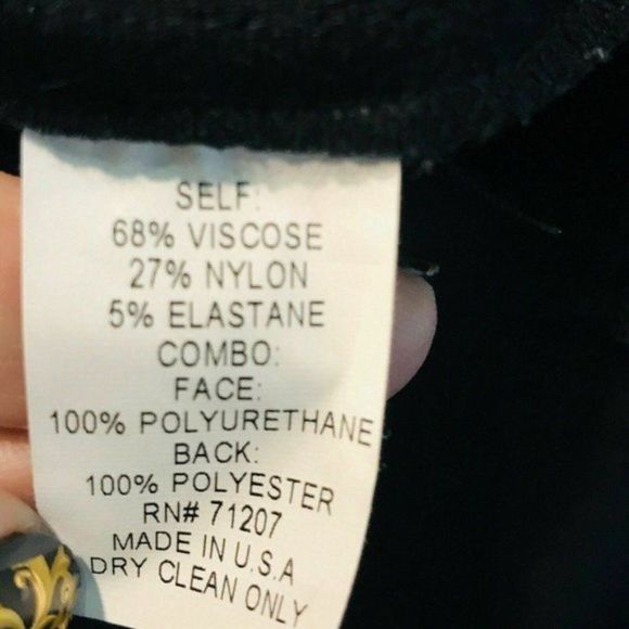 J'Envie Longline Vest Patent Faux Leather Black - Picture 7 of 11